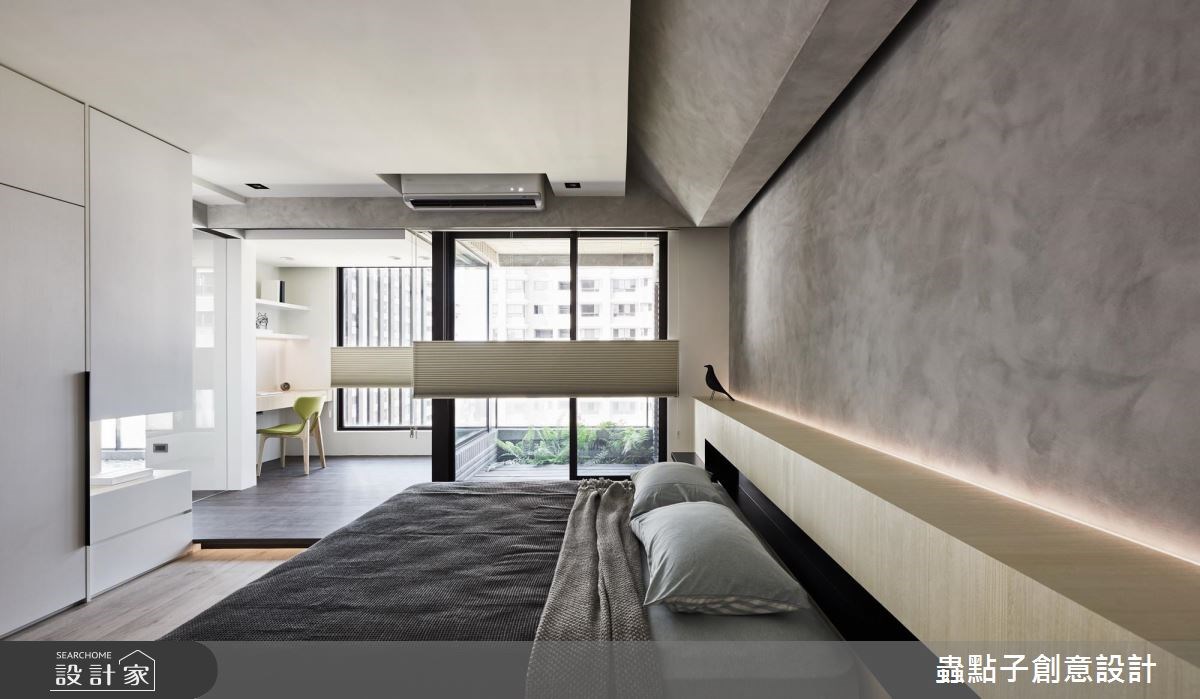 60坪新成屋(5年以下)＿簡約風臥室案例圖片＿蟲點子創意設計＿蟲點子_62之39