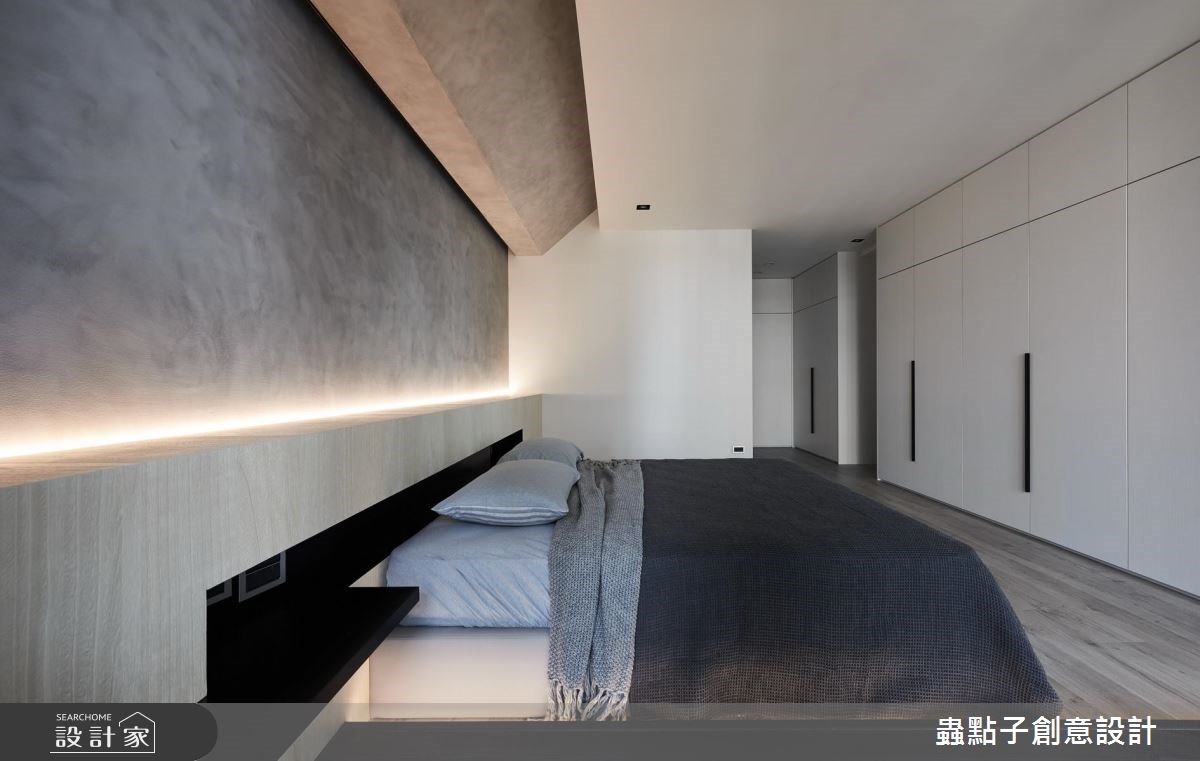 60坪新成屋(5年以下)＿簡約風臥室案例圖片＿蟲點子創意設計＿蟲點子_62之40