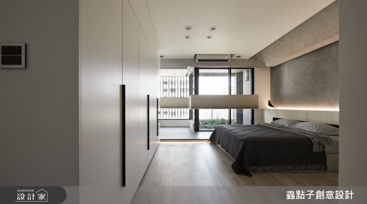 60坪新成屋(5年以下)＿簡約風臥室案例圖片＿蟲點子創意設計＿蟲點子_62之41