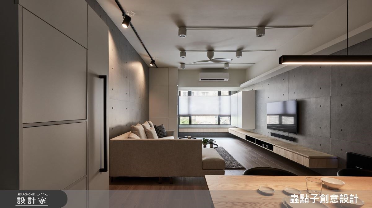 35坪老屋(16~30年)＿簡約風客廳案例圖片＿蟲點子創意設計＿蟲點子_64之9