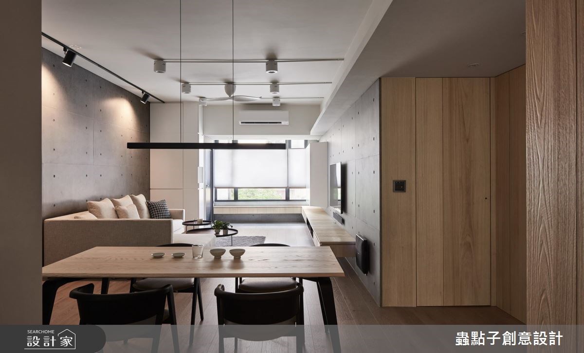 35坪老屋(16~30年)＿簡約風客廳案例圖片＿蟲點子創意設計＿蟲點子_64之11