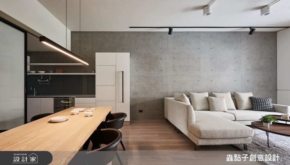 35坪老屋(16~30年)＿簡約風客廳餐廳案例圖片＿蟲點子創意設計＿蟲點子_64之12