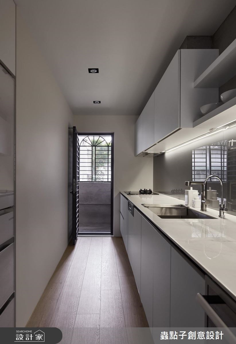 35坪老屋(16~30年)＿簡約風廚房案例圖片＿蟲點子創意設計＿蟲點子_64之17