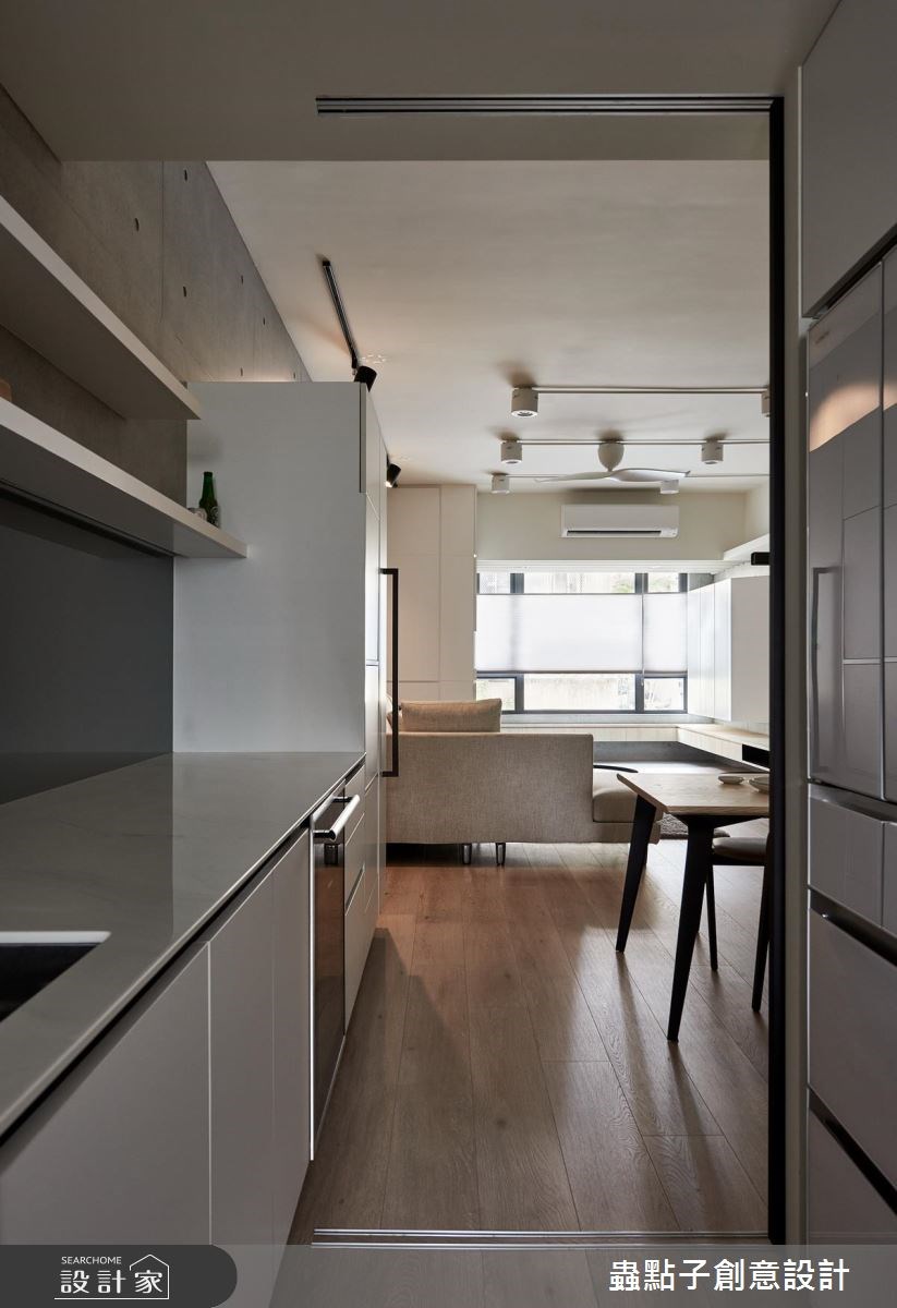 35坪老屋(16~30年)＿簡約風廚房案例圖片＿蟲點子創意設計＿蟲點子_64之18