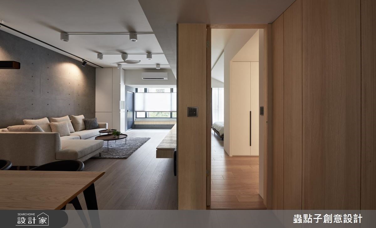 35坪老屋(16~30年)＿簡約風客廳案例圖片＿蟲點子創意設計＿蟲點子_64之23