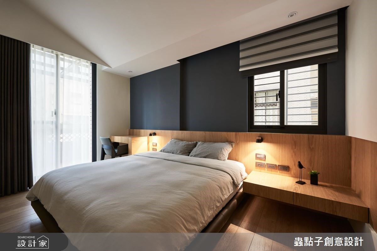 35坪老屋(16~30年)＿簡約風臥室案例圖片＿蟲點子創意設計＿蟲點子_64之24