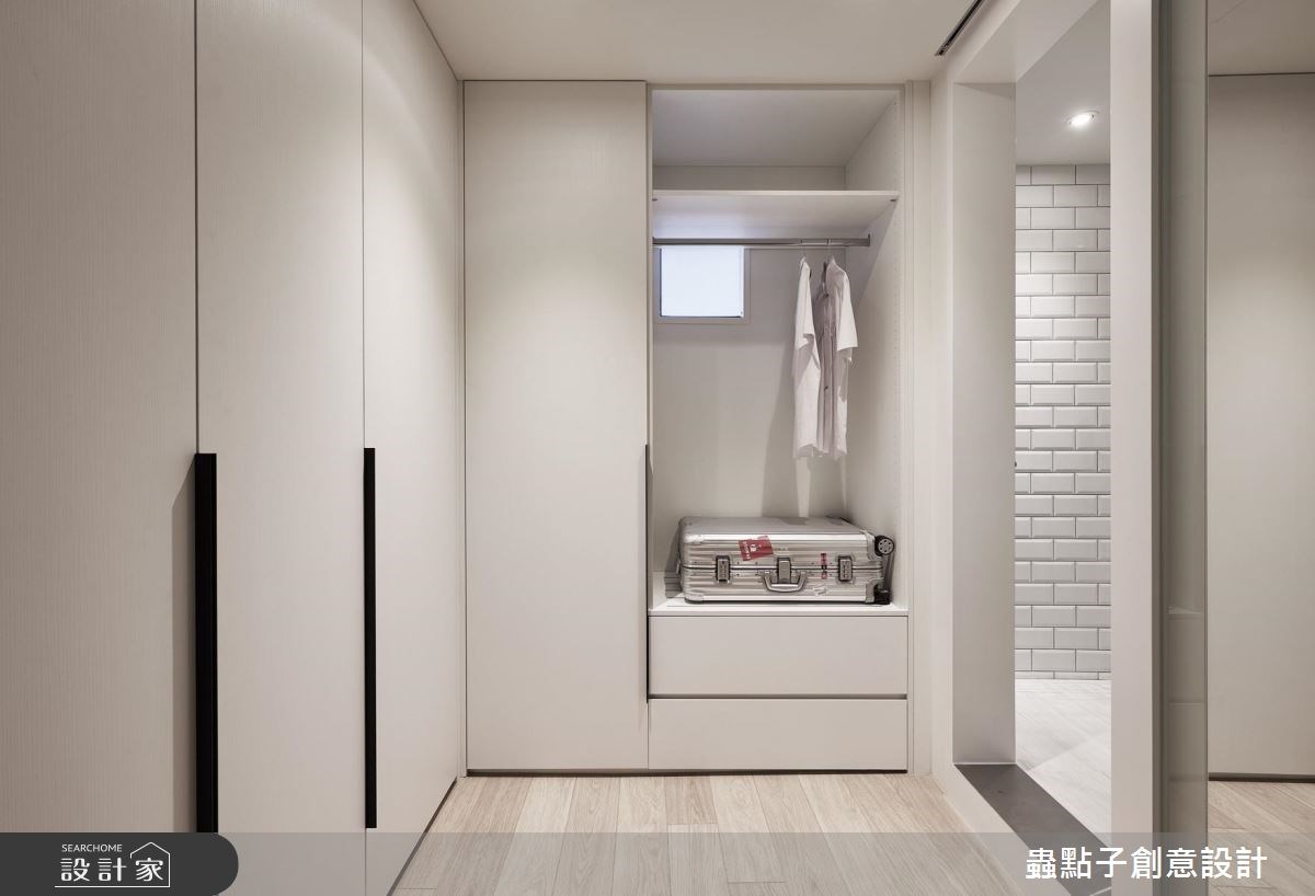 35坪老屋(16~30年)＿簡約風更衣間案例圖片＿蟲點子創意設計＿蟲點子_64之29