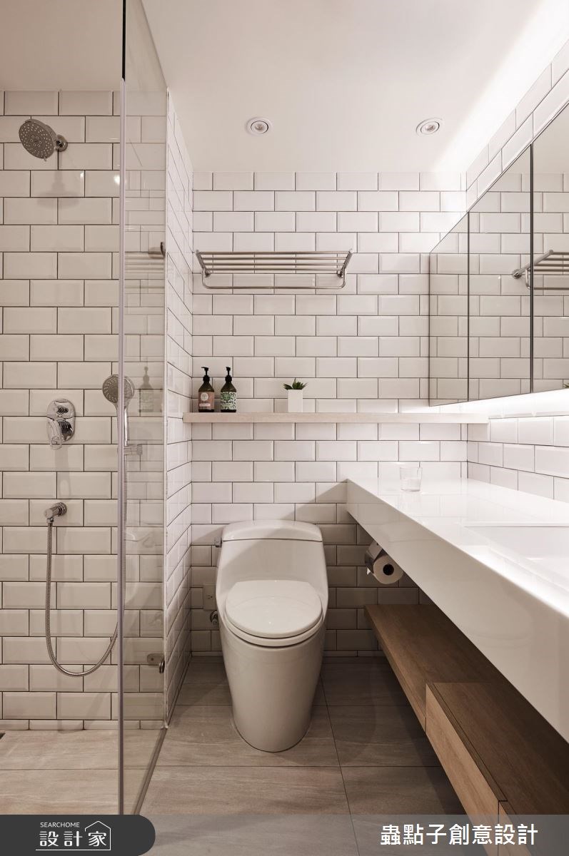 35坪老屋(16~30年)＿簡約風浴室案例圖片＿蟲點子創意設計＿蟲點子_64之31