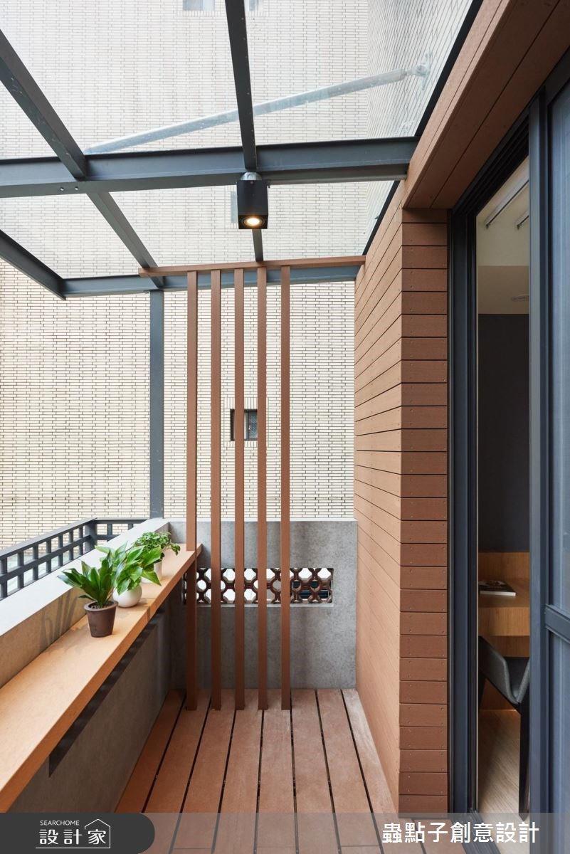 35坪老屋(16~30年)＿簡約風陽台案例圖片＿蟲點子創意設計＿蟲點子_64之32