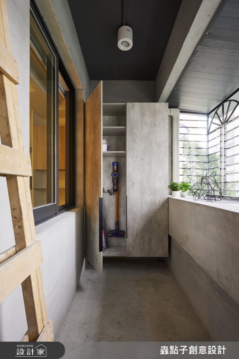 35坪老屋(16~30年)＿簡約風陽台案例圖片＿蟲點子創意設計＿蟲點子_64之33