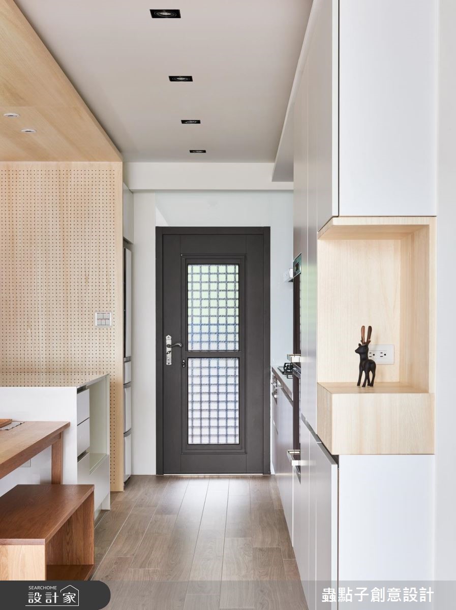 22坪新成屋(5年以下)＿簡約風走廊案例圖片＿蟲點子創意設計＿蟲點子_65之11