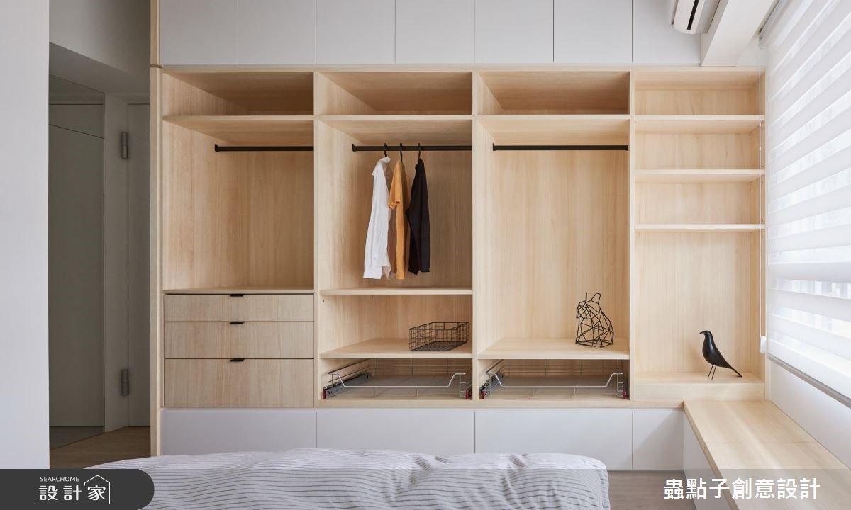 22坪新成屋(5年以下)＿簡約風臥室案例圖片＿蟲點子創意設計＿蟲點子_65之28