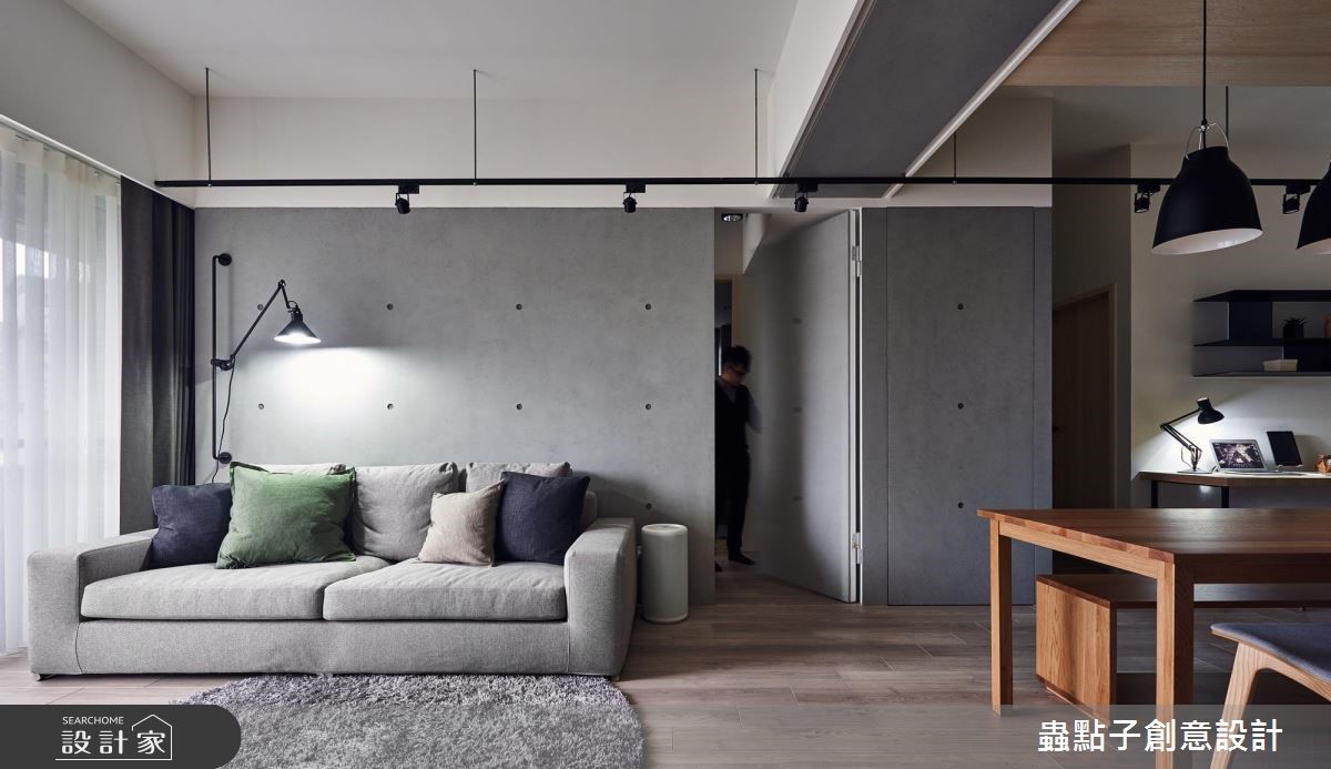 22坪新成屋(5年以下)＿簡約風客廳案例圖片＿蟲點子創意設計＿蟲點子_65之5