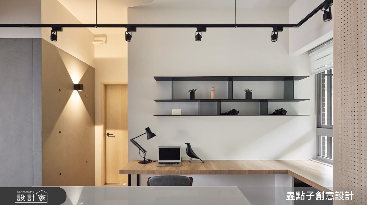 22坪新成屋(5年以下)＿簡約風書房案例圖片＿蟲點子創意設計＿蟲點子_65之18