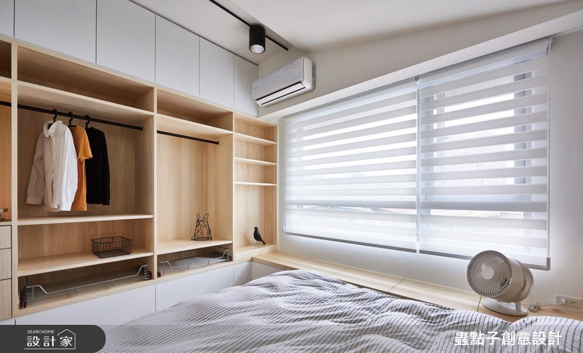22坪新成屋(5年以下)＿簡約風臥室案例圖片＿蟲點子創意設計＿蟲點子_65之27