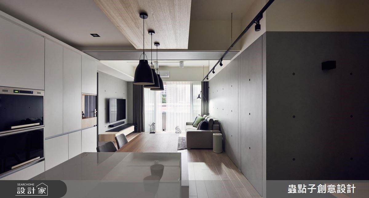 22坪新成屋(5年以下)＿簡約風餐廳吧檯案例圖片＿蟲點子創意設計＿蟲點子_65之21