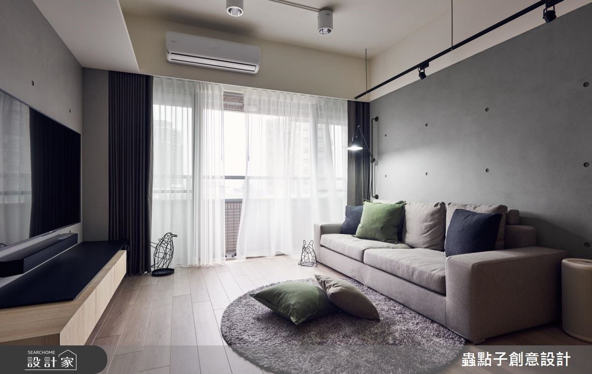22坪新成屋(5年以下)＿簡約風客廳案例圖片＿蟲點子創意設計＿蟲點子_65之3