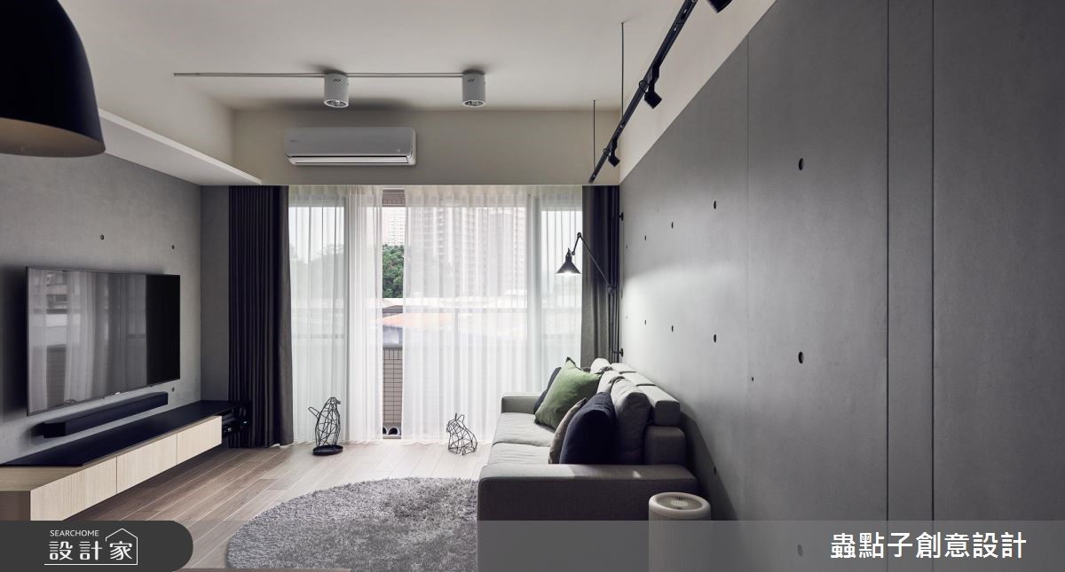 22坪新成屋(5年以下)＿簡約風客廳案例圖片＿蟲點子創意設計＿蟲點子_65之7