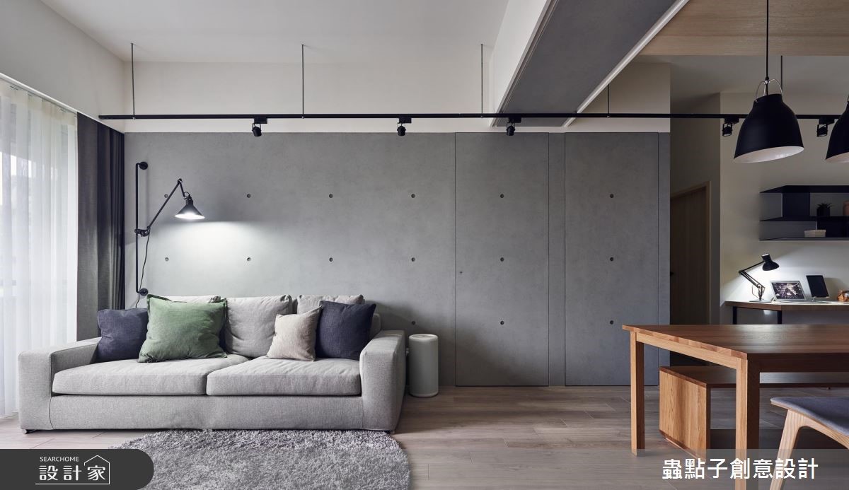 22坪新成屋(5年以下)＿簡約風客廳案例圖片＿蟲點子創意設計＿蟲點子_65之4