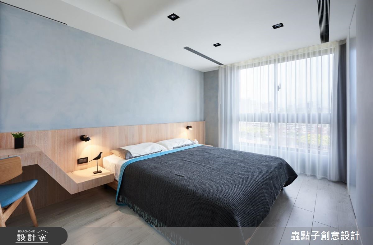 30坪中古屋(5~15年)＿北歐風臥室客房案例圖片＿蟲點子創意設計＿蟲點子_66之20