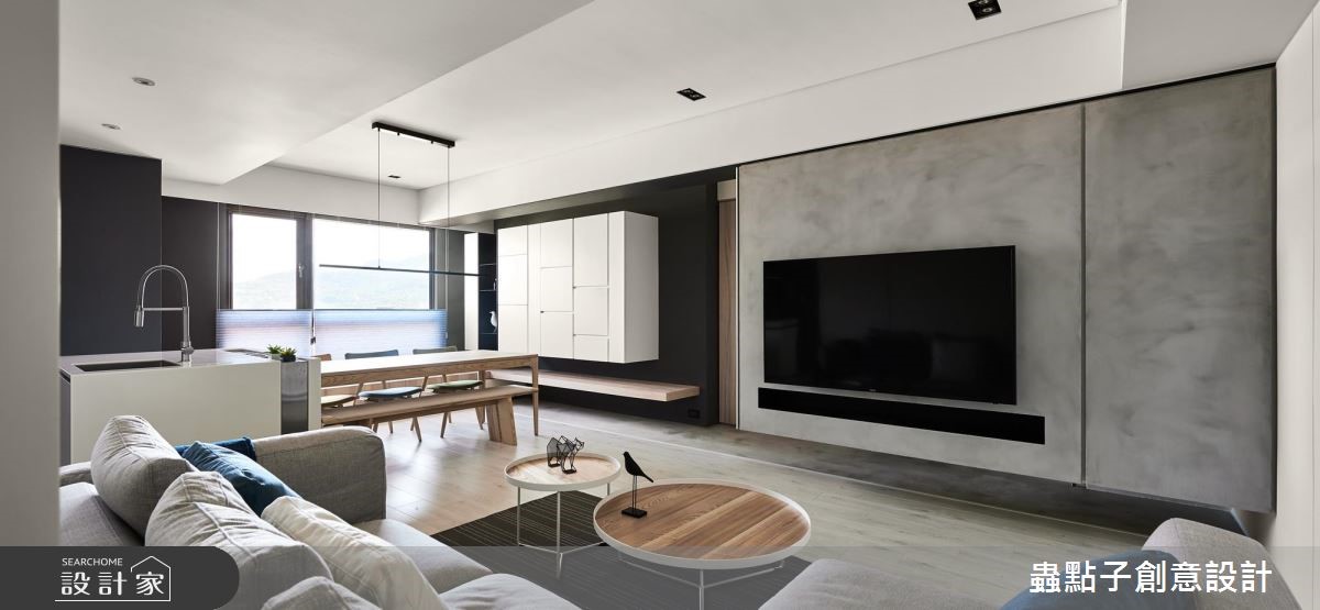 30坪中古屋(5~15年)＿北歐風客廳案例圖片＿蟲點子創意設計＿蟲點子_66之6