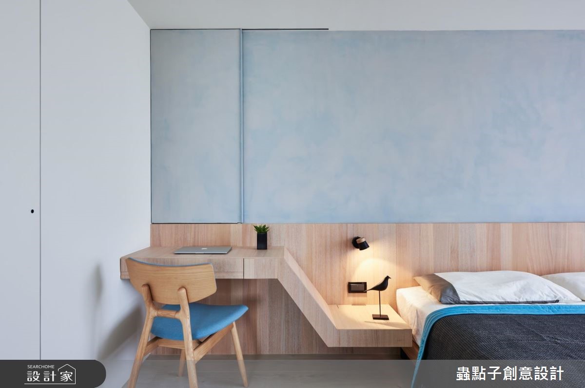 30坪中古屋(5~15年)＿北歐風臥室客房案例圖片＿蟲點子創意設計＿蟲點子_66之19
