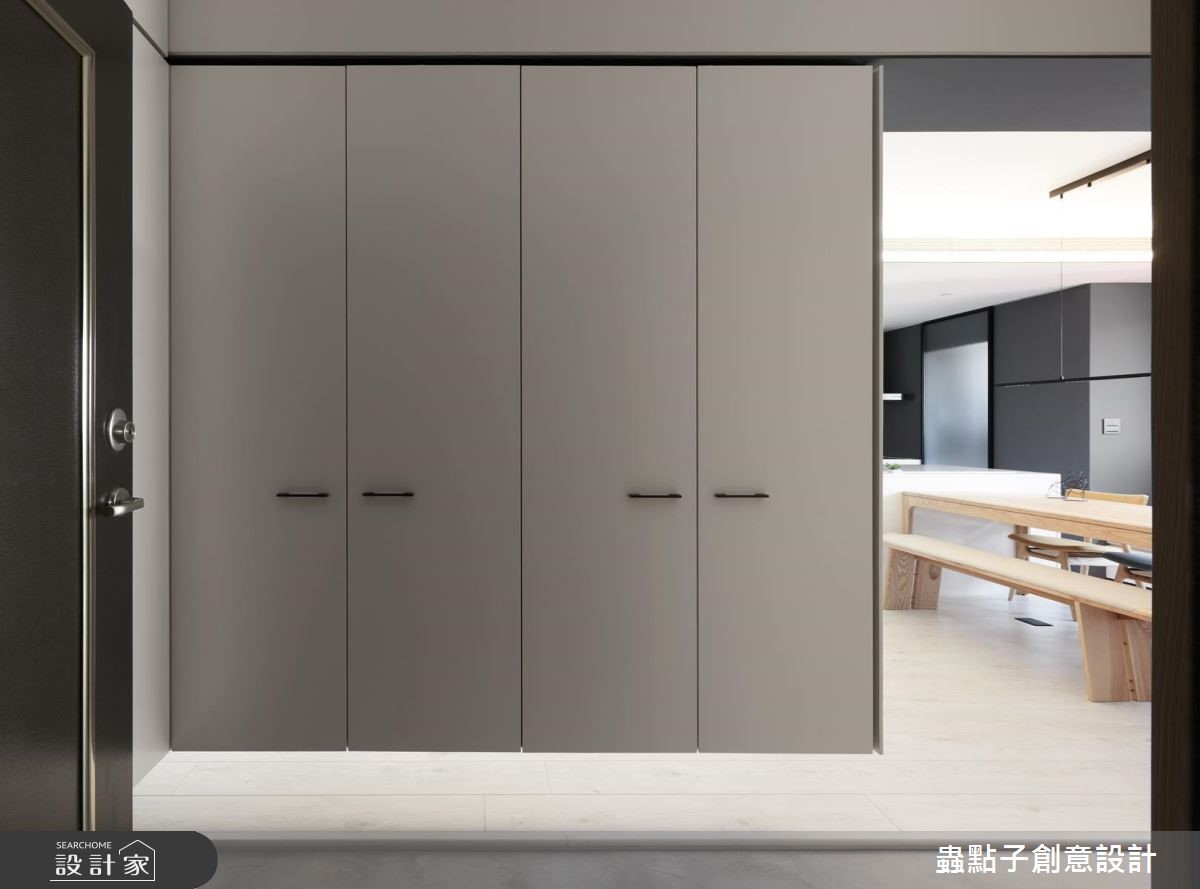 30坪中古屋(5~15年)＿北歐風玄關案例圖片＿蟲點子創意設計＿蟲點子_66之1