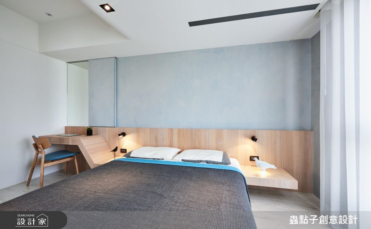 30坪中古屋(5~15年)＿北歐風臥室客房案例圖片＿蟲點子創意設計＿蟲點子_66之22