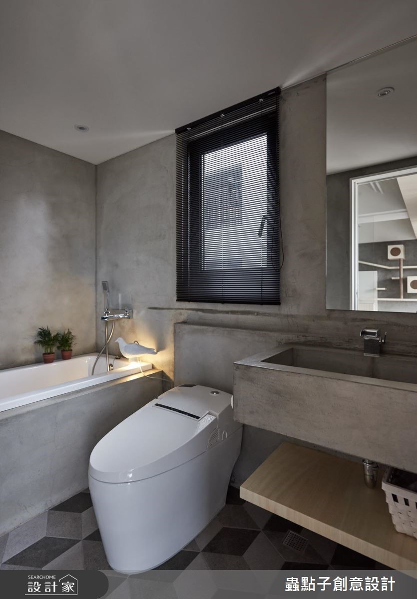 20坪中古屋(5~15年)＿北歐風浴室案例圖片＿蟲點子創意設計＿蟲點子_67之22