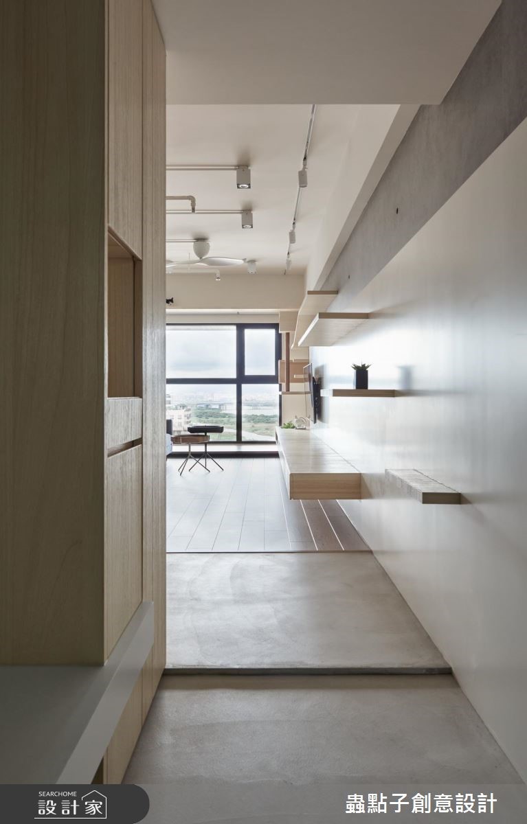 20坪中古屋(5~15年)＿北歐風玄關案例圖片＿蟲點子創意設計＿蟲點子_67之2