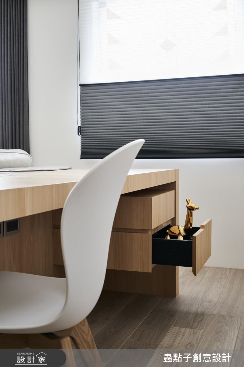 43坪中古屋(5~15年)＿北歐風書房案例圖片＿蟲點子創意設計＿蟲點子_69之15
