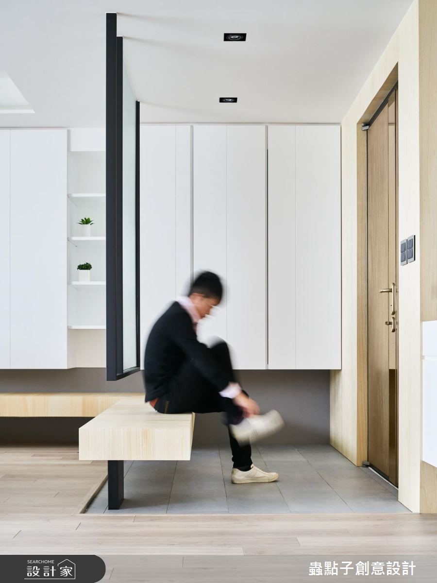 43坪中古屋(5~15年)＿北歐風玄關案例圖片＿蟲點子創意設計＿蟲點子_69之1