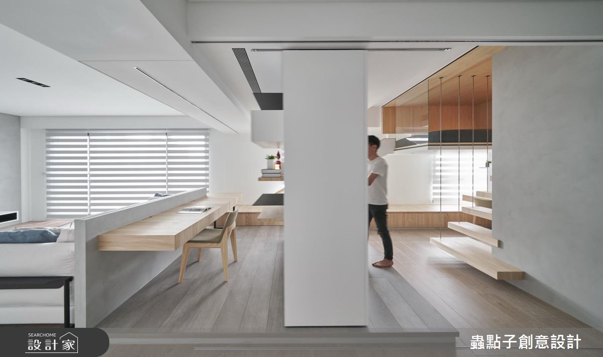 40坪新成屋(5年以下)＿北歐風書房案例圖片＿蟲點子創意設計＿蟲點子_70之15