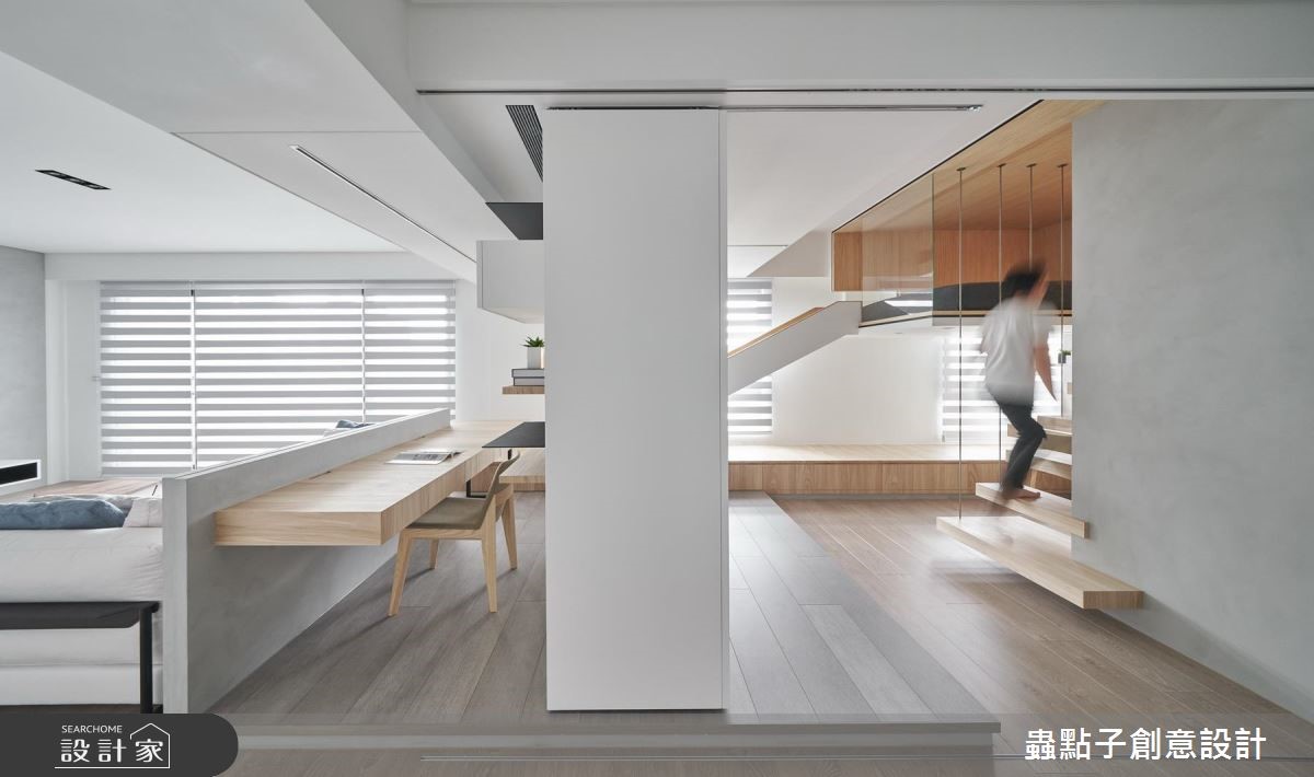 40坪新成屋(5年以下)＿北歐風書房案例圖片＿蟲點子創意設計＿蟲點子_70之16