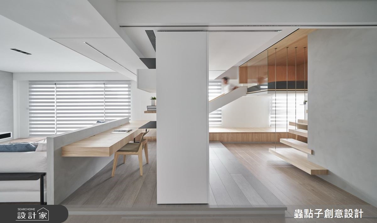 40坪新成屋(5年以下)＿北歐風書房案例圖片＿蟲點子創意設計＿蟲點子_70之17