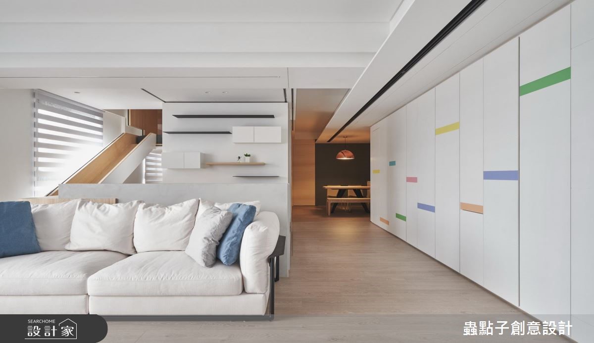 40坪新成屋(5年以下)＿北歐風客廳案例圖片＿蟲點子創意設計＿蟲點子_70之6