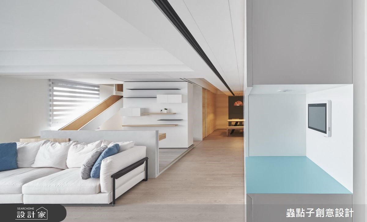 40坪新成屋(5年以下)＿北歐風客廳案例圖片＿蟲點子創意設計＿蟲點子_70之5