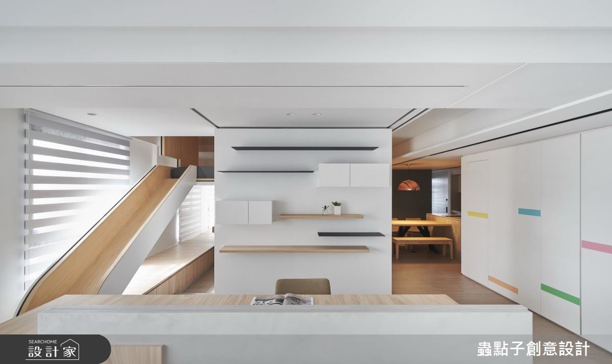 40坪新成屋(5年以下)＿北歐風書房案例圖片＿蟲點子創意設計＿蟲點子_70之20