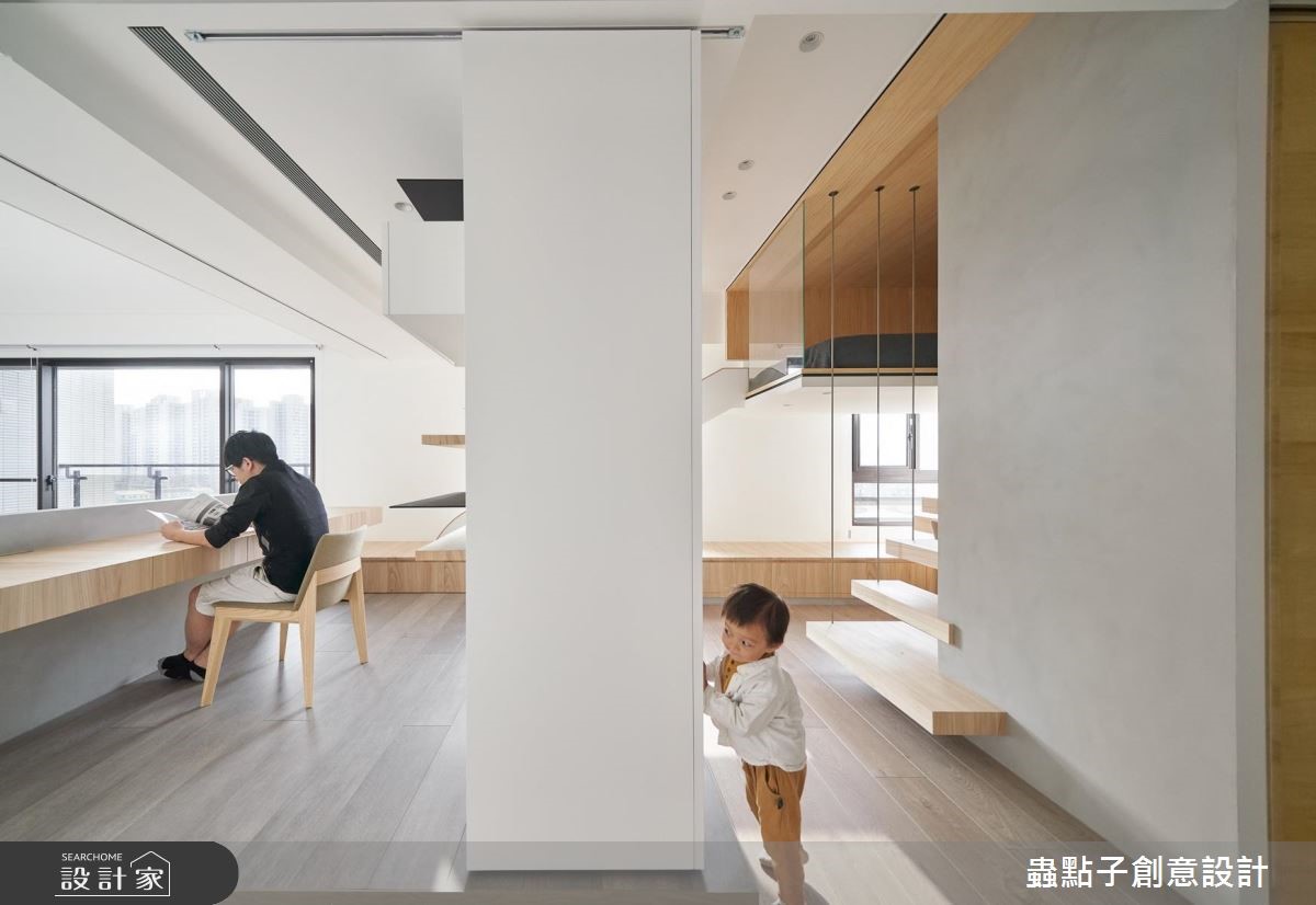 40坪新成屋(5年以下)＿北歐風書房案例圖片＿蟲點子創意設計＿蟲點子_70之19