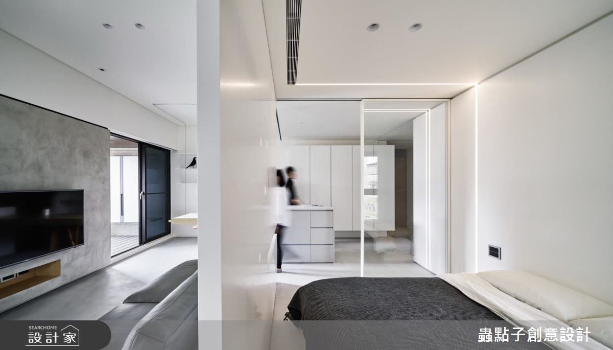 17坪新成屋(5年以下)＿北歐風客廳臥室案例圖片＿蟲點子創意設計＿蟲點子_71之23