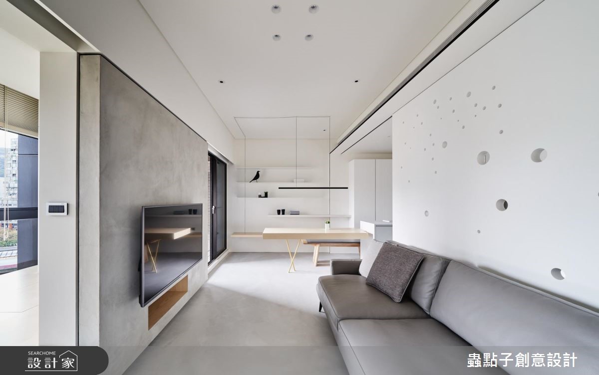 17坪新成屋(5年以下)＿北歐風客廳案例圖片＿蟲點子創意設計＿蟲點子_71之7