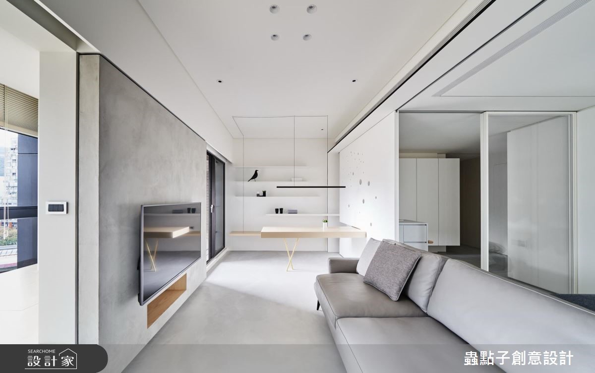 17坪新成屋(5年以下)＿北歐風客廳案例圖片＿蟲點子創意設計＿蟲點子_71之6