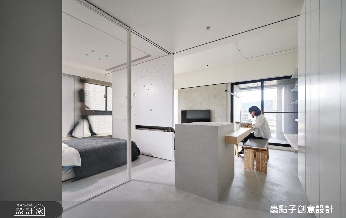 17坪新成屋(5年以下)＿北歐風餐廳臥室案例圖片＿蟲點子創意設計＿蟲點子_71之33