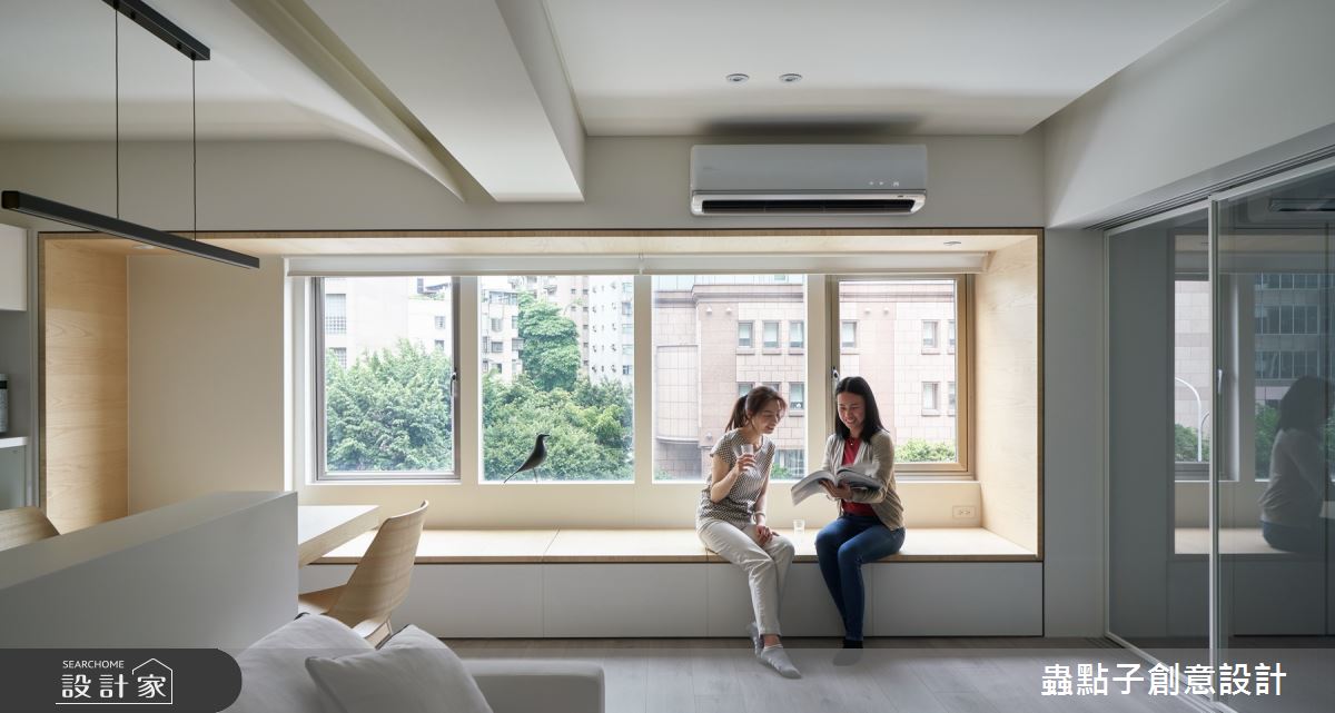 20坪老屋(16~30年)＿北歐風客廳臥榻案例圖片＿蟲點子創意設計＿蟲點子_74之6