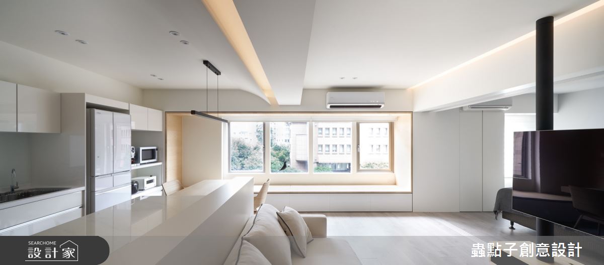 20坪老屋(16~30年)＿北歐風客廳案例圖片＿蟲點子創意設計＿蟲點子_74之7