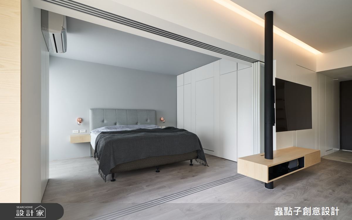 20坪老屋(16~30年)＿北歐風臥室案例圖片＿蟲點子創意設計＿蟲點子_74之17
