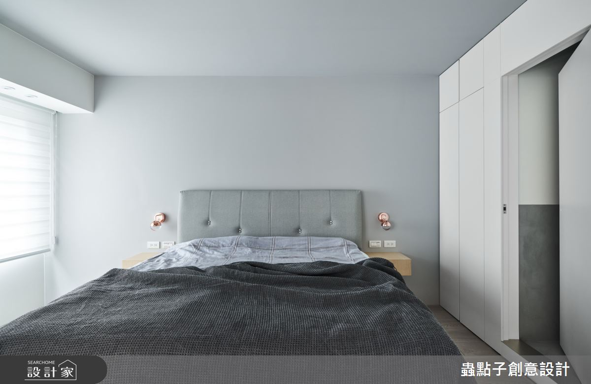 20坪老屋(16~30年)＿北歐風臥室案例圖片＿蟲點子創意設計＿蟲點子_74之18