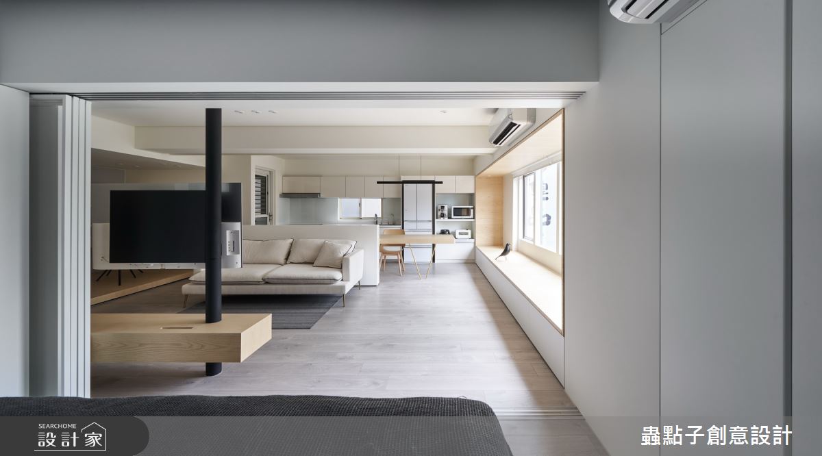 20坪老屋(16~30年)＿北歐風客廳案例圖片＿蟲點子創意設計＿蟲點子_74之20