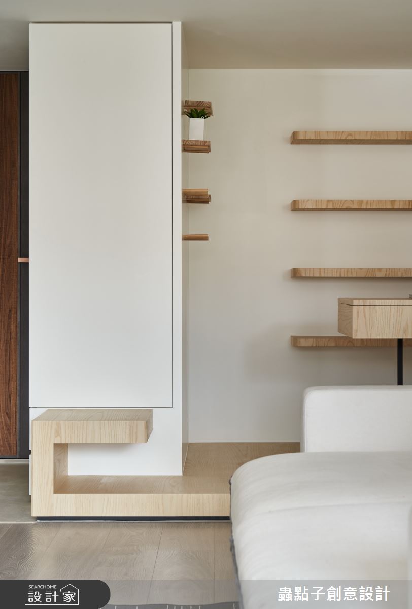 20坪老屋(16~30年)＿北歐風書房案例圖片＿蟲點子創意設計＿蟲點子_74之24