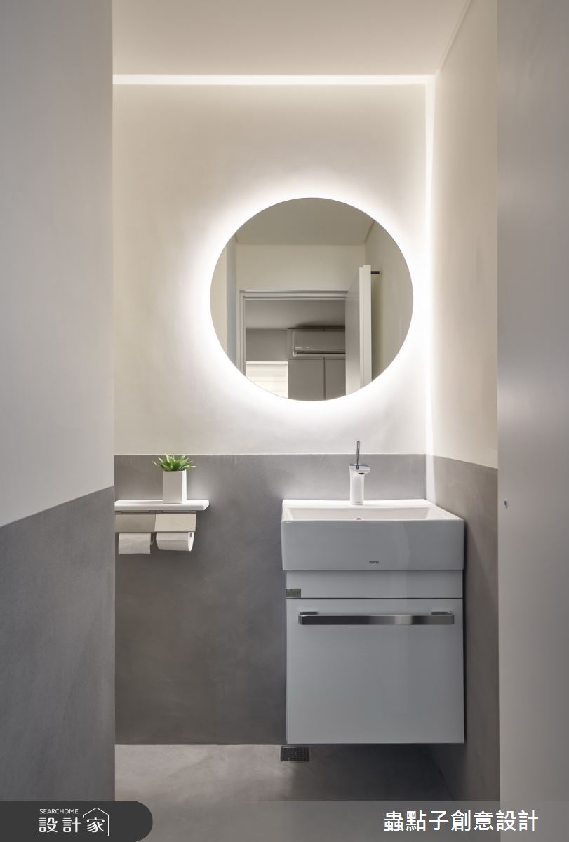 20坪老屋(16~30年)＿北歐風浴室案例圖片＿蟲點子創意設計＿蟲點子_74之29